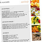 Gin Dal Le menu