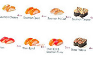 Fresh Lounge Sushi menu