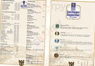 Garchinger Augustiner menu