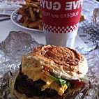 Five Guys Burgers Fries food