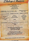 Auberge D'hauterive menu