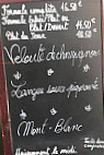 Bistrot des Barrieres menu