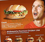 Mcdonald's menu