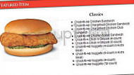 Chick-fil-a menu