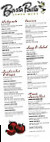 Basta Pasta menu