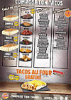 Le P'tit Palavace menu