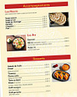 Ns Indian Food menu