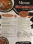 Billiard Club Bo&bo menu