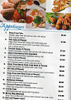 Andaman Thai menu