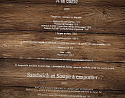 Origin'elles menu