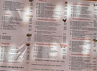 Asia Bistro menu