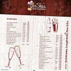 Bersha's Eismanufaktur menu