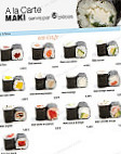 To Sushi menu