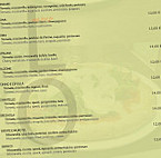 Pizza Caratello menu