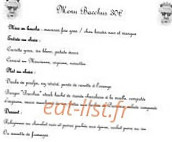 L'aparté menu