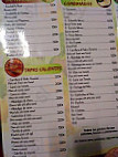 El Sabroso menu