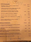 La Clandestina De Las Tendillas menu