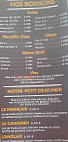 Ô Pablotin menu