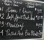 Linda's Cafe menu