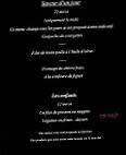 Brasserie Saint-Maurice menu