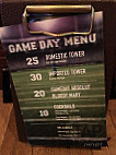 TAP Sports Bar - MGM National Harbor menu