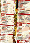 Pizzeria Avanti menu