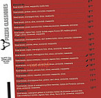 Aqui Pizza menu