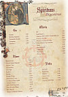 Aux Caves du Vieux Couvent menu