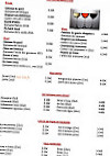 Le Bistrot De Lussan menu