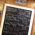 The Red Onion menu