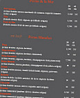 Centrale Pizza menu