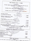 Auberge Du Lac menu