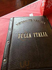 Bella Italia menu