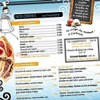 Cap Ouest menu