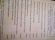 Sonnenhof menu