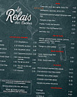 Le Relais Des Coches menu