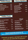 Le Tamper Coffee menu