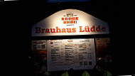 Brauhaus Lüdde menu