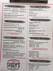 Saxon's Drive Inn menu