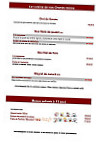 Restaurant Denieu menu