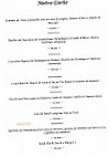 Le Bistrot De Jean Baptiste menu