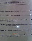 Sarrasin & Fromentine menu