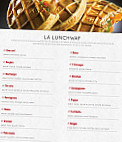 Waffle Factory menu