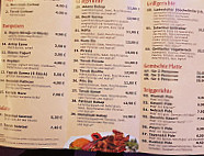 Grillhaus Pinocchio menu