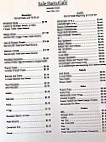 Sale Barn Cafe menu