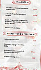 La Bonne Franquette menu