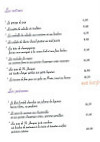 Le Saigon menu