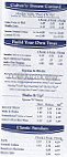 Culver's menu