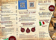 Pizzeria Salerno menu