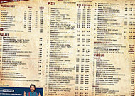 Pizzeria Salerno menu